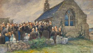 Les Bretonnes Artwork by Elisabeth Sonrel