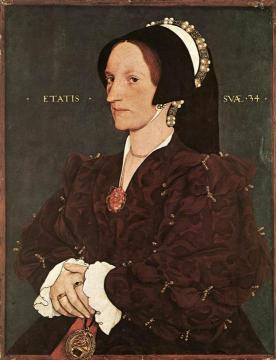 Portrait of Margaret Wyatt, Lady Lee Artwork by Hans Holbein the Younger