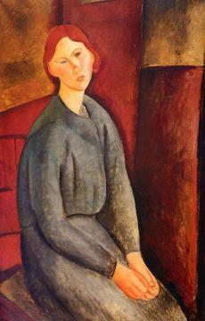 Annie Bjarne Artwork by Amedeo Modigliani