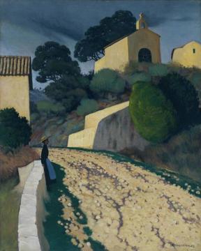 Road At St Paul (var) Artwork by Felix Vallotton