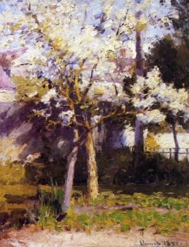 Trees At Gertz Artwork by Robert Vonnoh