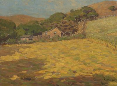 Study For Tiburon, California Artwork by Granville Redmond
