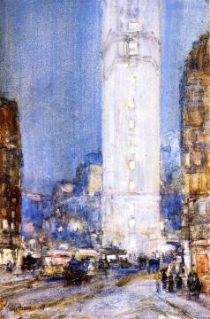 Times Square Artwork by Frederick Childe Hassam
