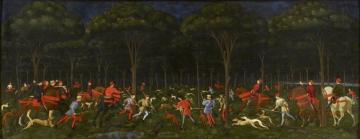 The Hunt In The Forest Artwork by Paolo Uccello