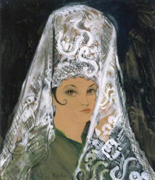 Spanish Woman Artwork by Francis Picabia