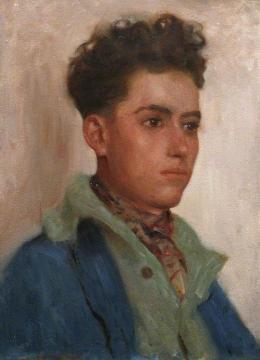 Portrait Of A Youth Artwork by Henry Scott Tuke