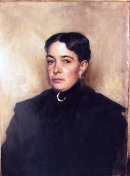 Portrait Of A Woman Artwork by Cesare Tallone