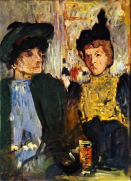 Chez Maxim's Artwork by Louis Valtat