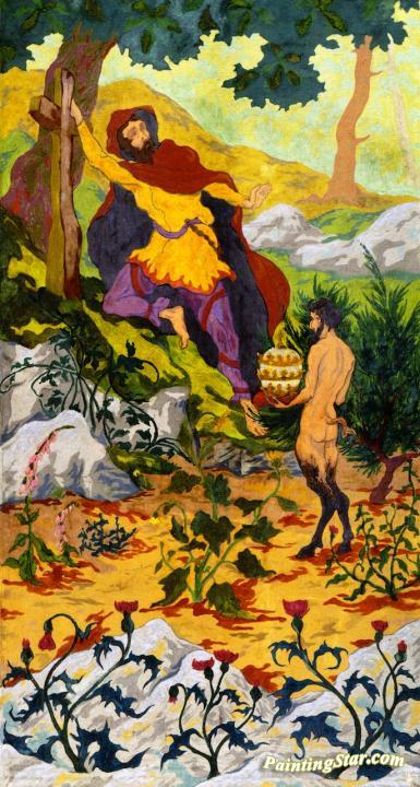 The Legend of the Hermit Artwork by Paul Ranson