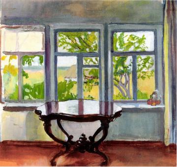 Veranda In Spring Artwork by Zinaida Serebriakova