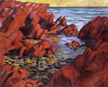 The Sea At Agay Artwork by Louis Valtat