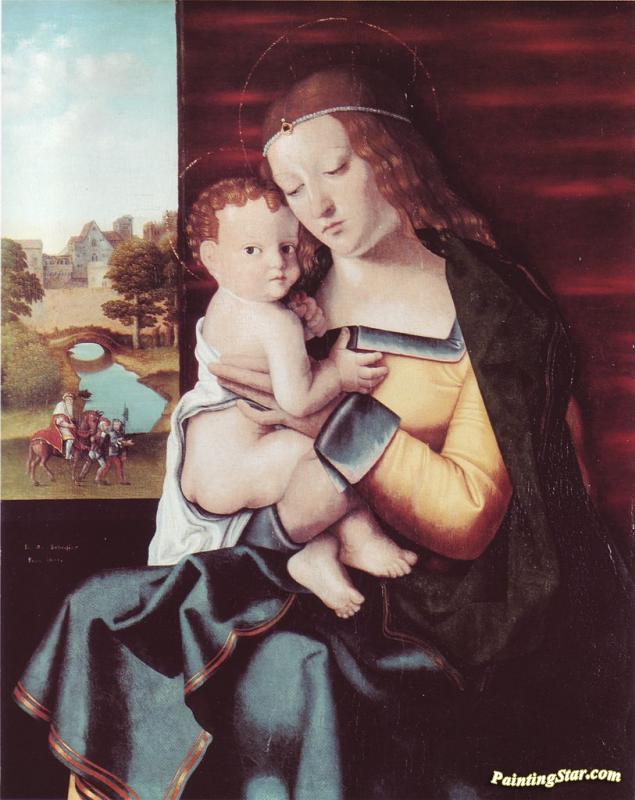 The Virgin With Child Artwork by Bartolomeo Veneto