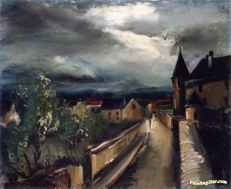 Landscape Artwork by Maurice De Vlaminck
