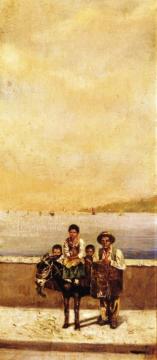 Cuban Family Artwork by William Aiken Walker