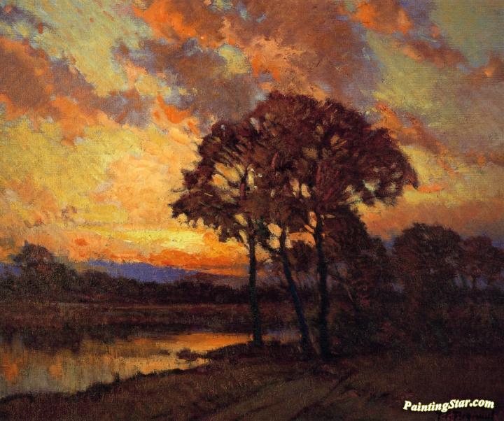 Twilight Artwork by Frank Charles Peyraud