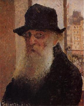 Self Portrait Artwork by Camille Pissarro