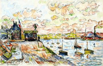 Quilleboeuf Artwork by Paul Signac