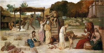 Cider Artwork by Pierre Puvis de Chavannes