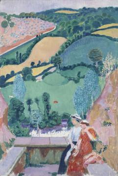 Terrace At Tonquédec Artwork by Maurice Denis