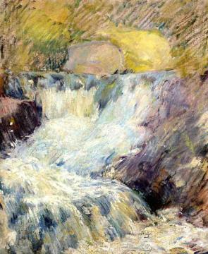 Horseneck Falls Artwork by John Twachtman