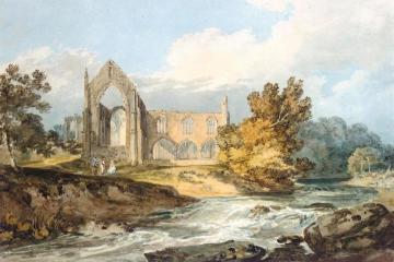Bolton Abbey, Yorkshire Artwork by Joseph Mallord William Turner