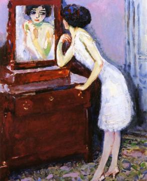 In Front Of The Mirror Artwork by Kees Van Dongen