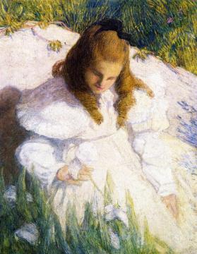 In The Sun Artwork by Julian Alden Weir