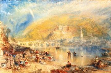 Heidelberg with a Rainbow Artwork by Joseph Mallord William Turner