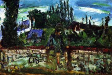 Landscape At Champigny Artwork by Chaim Soutine