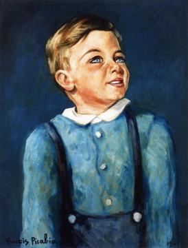Portrait Of A Young Boy Artwork by Francis Picabia