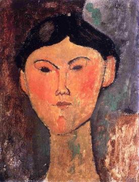 Beatrice Hastings Artwork by Amedeo Modigliani