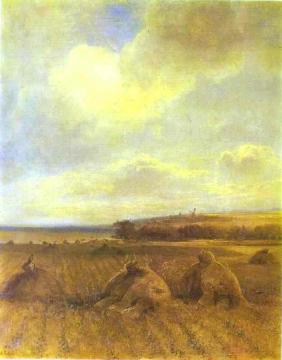 The End Of Summer On The Volga River Artwork by Alexei Kondratevich Savrasov
