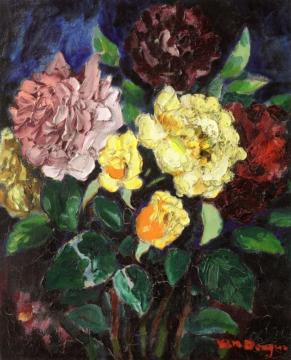 Bouquet Of Flowers Artwork by Kees Van Dongen