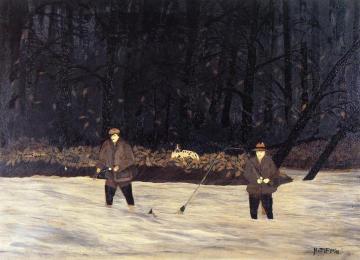Fishing in the Brandywine: Early Fall Artwork by Horace Pippin