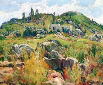 Spring At Grossmont Artwork by Charles Reiffel