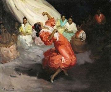 Gitana Bailando Artwork by Francisco Rodriguez Sanchez Clement