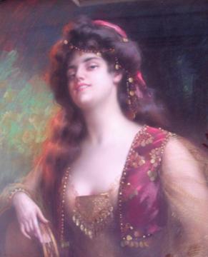 Marseille Gypsy Dancer Artwork by Delphin Enjolras