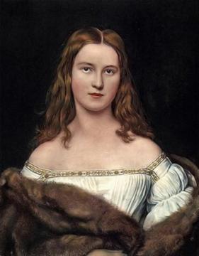 Wilhelmine Sulzer Artwork by Joseph Karl Stieler