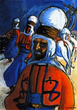 Spahis Artwork by Auguste Chabaud