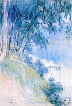 Willows by the River Artwork by Claude-Emil Schuffenecker