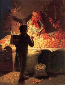 The Doubtful Coin Artwork by Thomas Waterman Wood