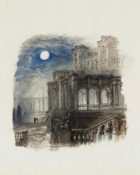 Rogers's 'Italy' - Villa Madama by Moonlight Artwork by Joseph Mallord William Turner