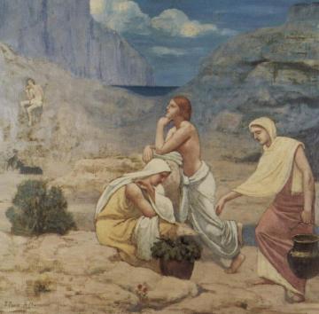 The Shepherd's Song Artwork by Pierre Puvis de Chavannes