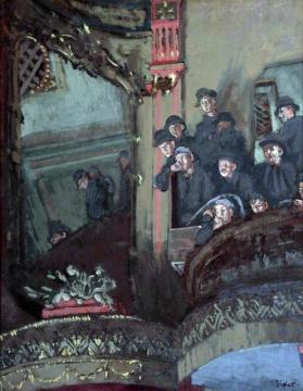 The Old Bedford Artwork by Walter Richard Sickert