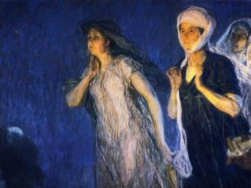 The Three Marys Artwork by Henry Ossawa Tanner