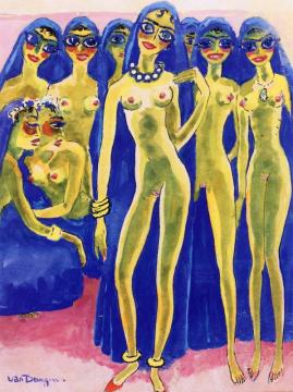 We Are The Gazelles Of The Desert Artwork by Kees Van Dongen