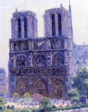 Notre Dame, Morning, No. 1 Artwork by Francis Picabia