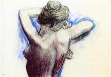 Woman's Torso Artwork by Edgar Degas