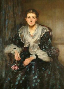 Miss Matilda Ellen Bishop Artwork by Sir James Jebusa Shannon
