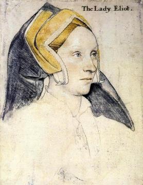 Lady Elyot Artwork by Hans Holbein the Younger